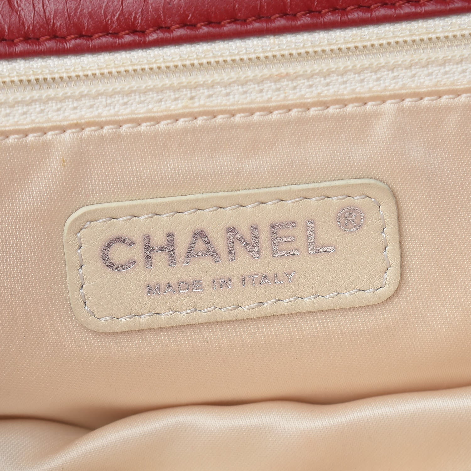 Chanel Lambskin Quilted East West Flap Red 6 of 15