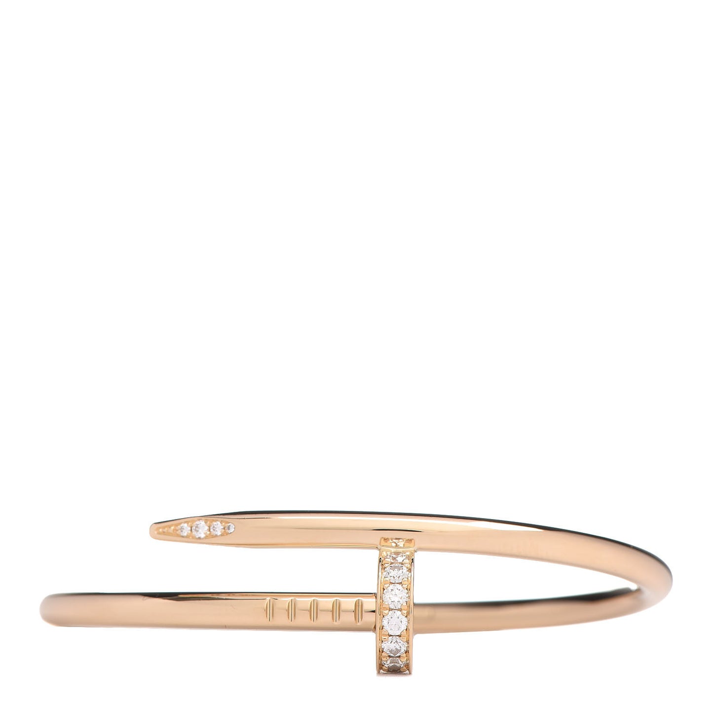 18K Yellow Gold Diamond Juste Un Clou Bracelet 15