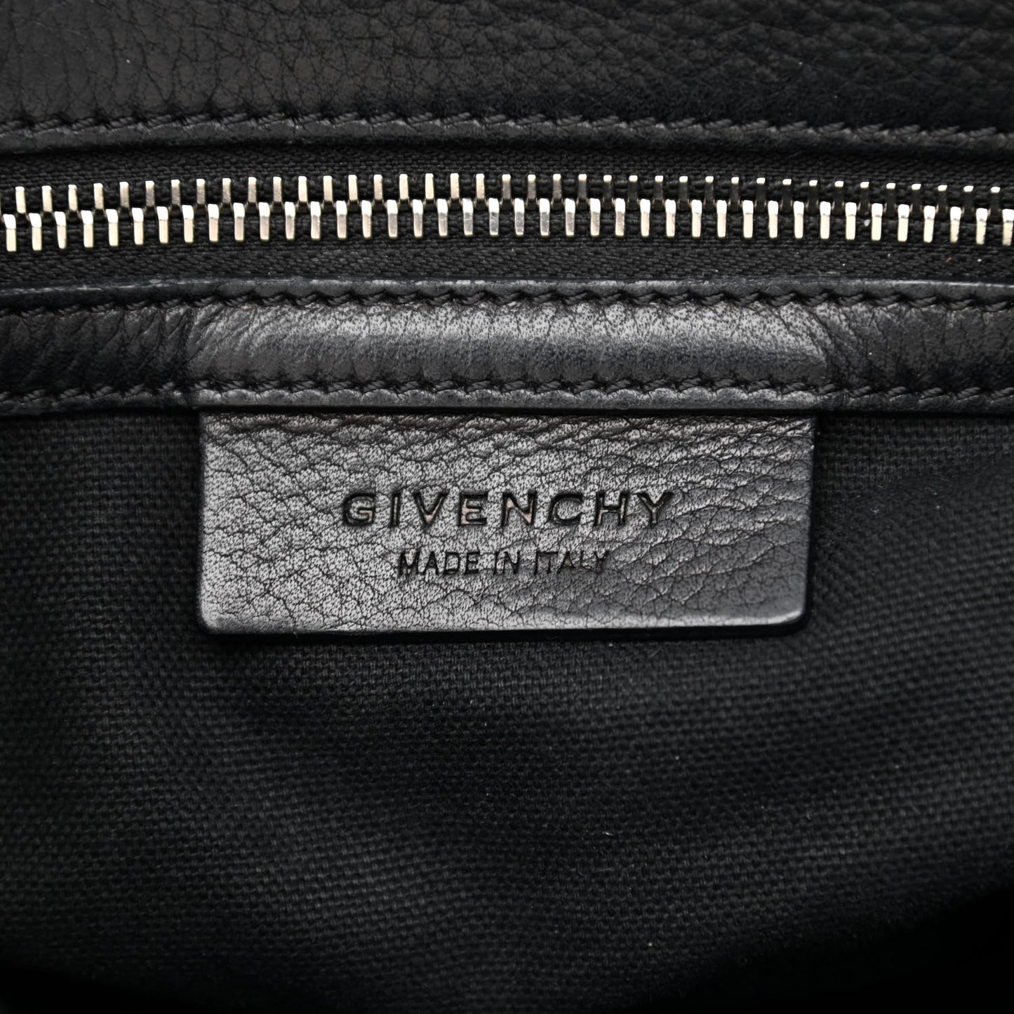 Pebbled Calfskin Small Pandora Pure Flap Bag Black