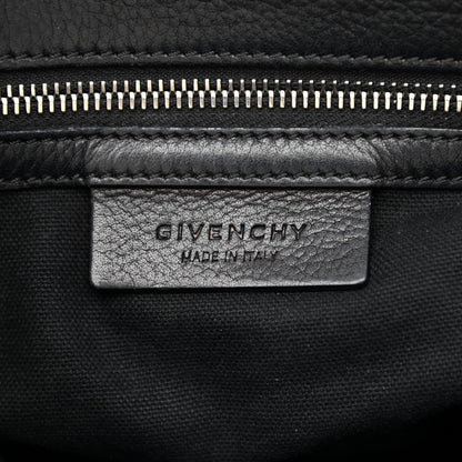 Givenchy Pebbled Calfskin Small Pandora Pure Flap Bag Black 6 of 12