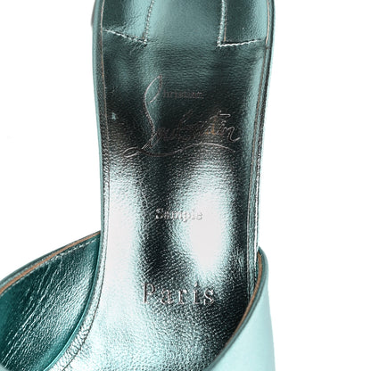 Christian Louboutin Metallic Me Dolly 100 Sandals 39 Bermuda 7 of 7