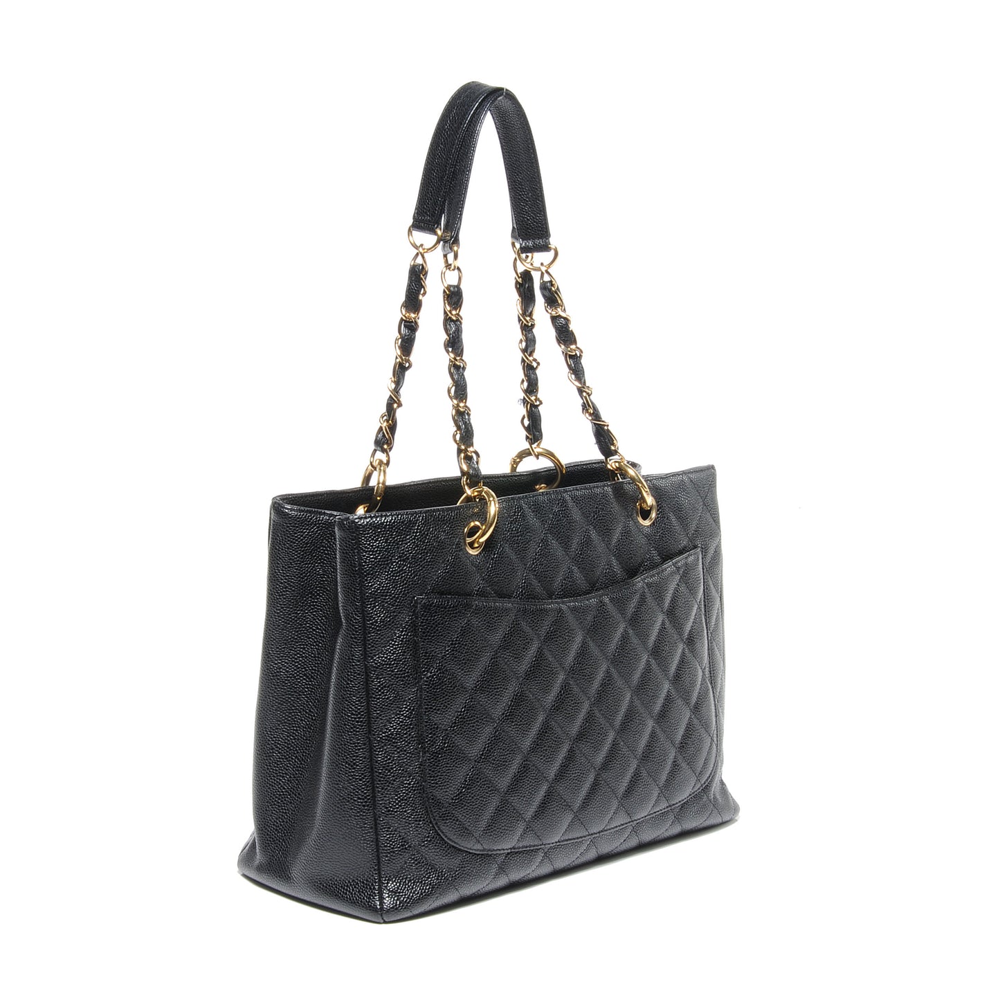Caviar Grand Shopping Tote GST Black