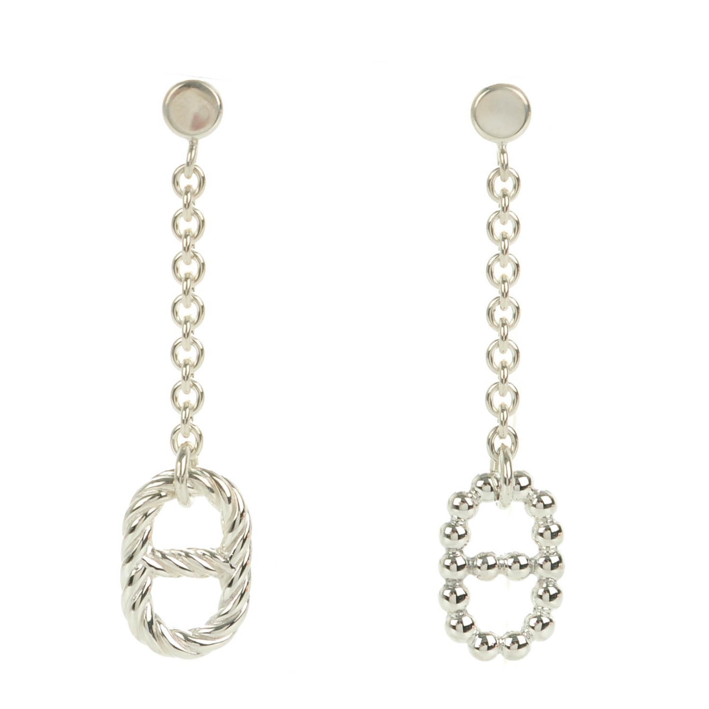 Sterling Silver Parade Drop Earrings PM
