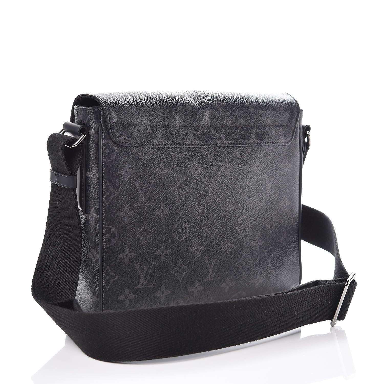 Louis Vuitton Monogram Eclipse District PM Black 3 of 8