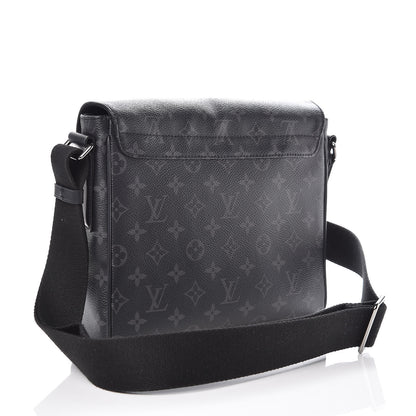 Louis Vuitton Monogram Eclipse District PM Black 3 of 8