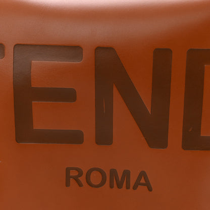 Fendi Vitello King Plexiglass Large Fendi Sunshine Shopper Tote Cuoio 15 of 18