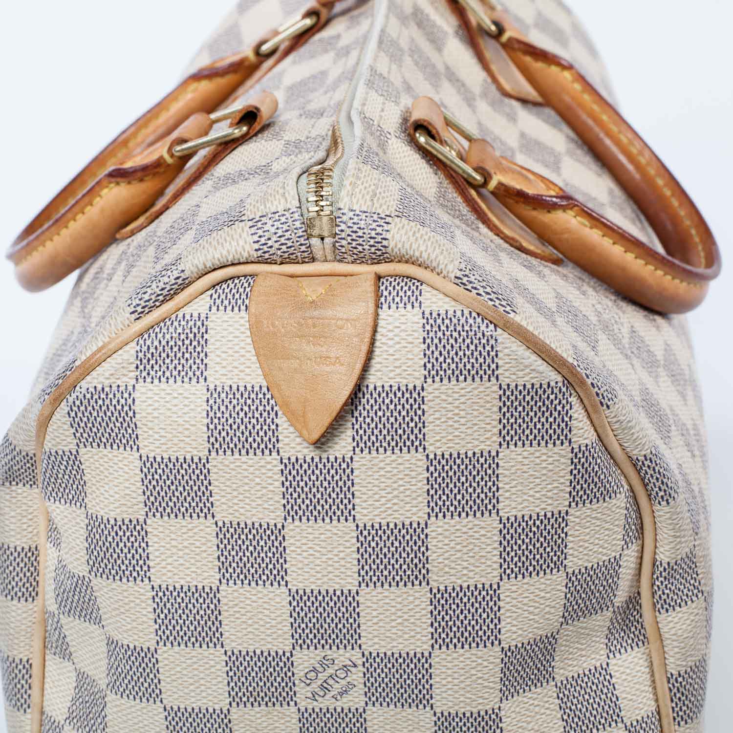 Louis Vuitton Damier Azur Speedy 30 6 of 8