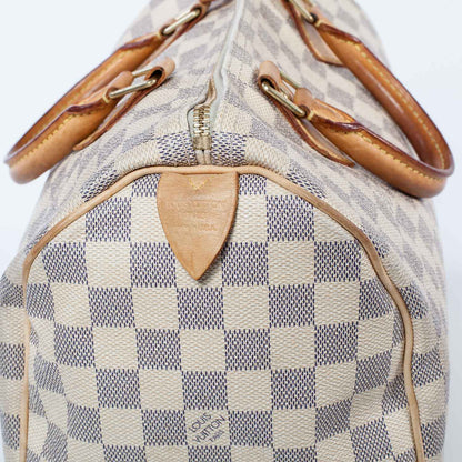 Louis Vuitton Damier Azur Speedy 30 6 of 8
