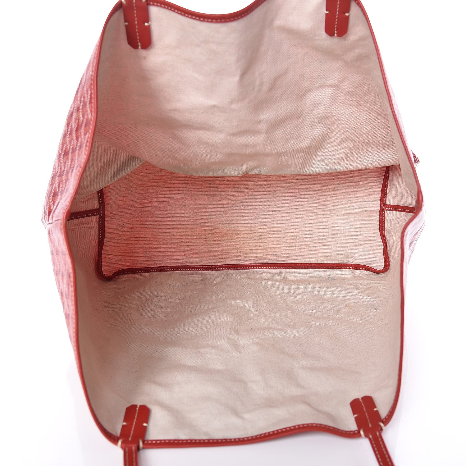 Goyard Goyardine Saint Louis GM Red 6 of 14