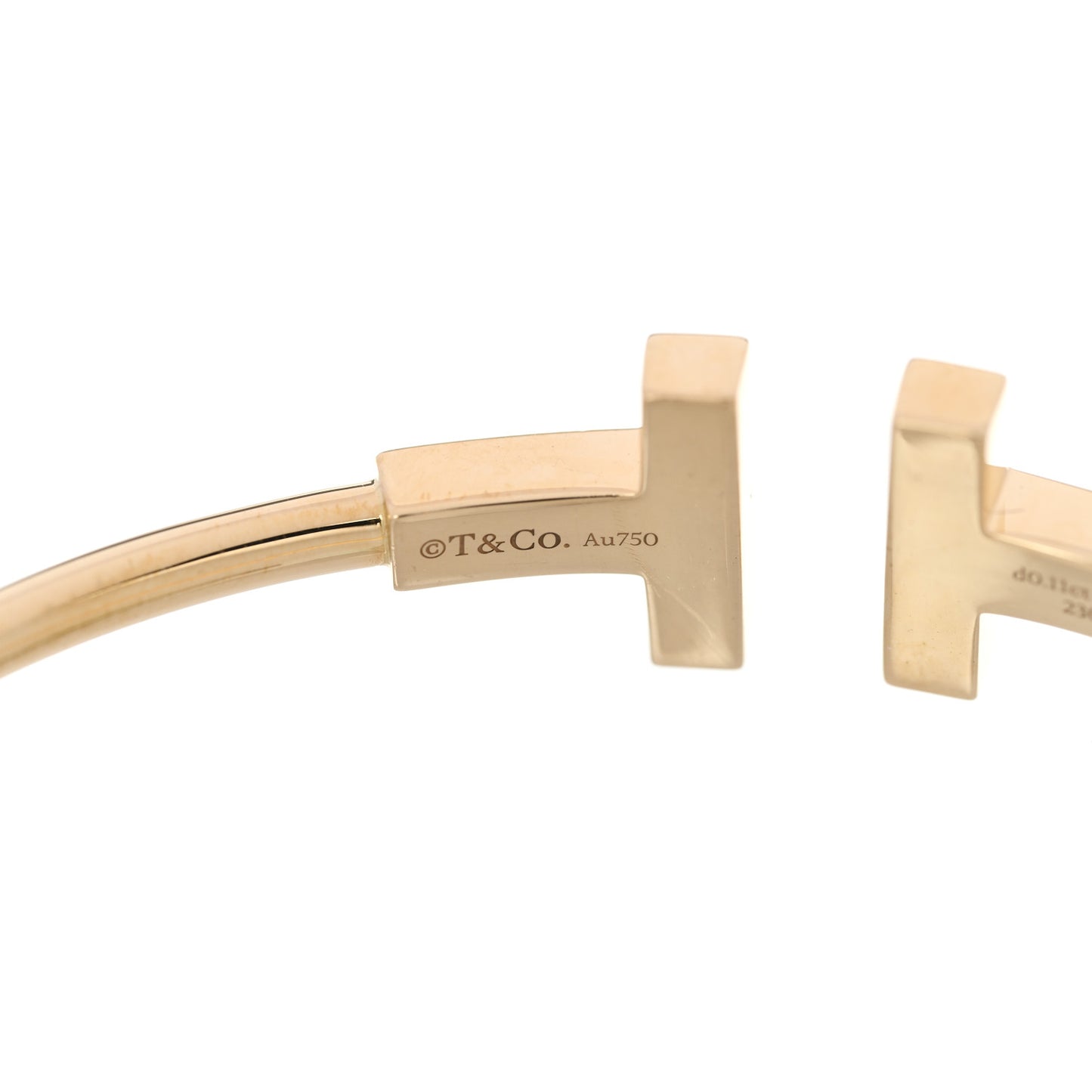 18K Yellow Gold Diamond Mother of Pearl T Wire Bracelet
