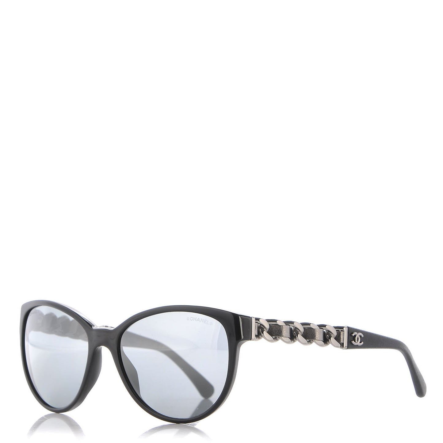 CC Chain Sunglasses 5215Q Black