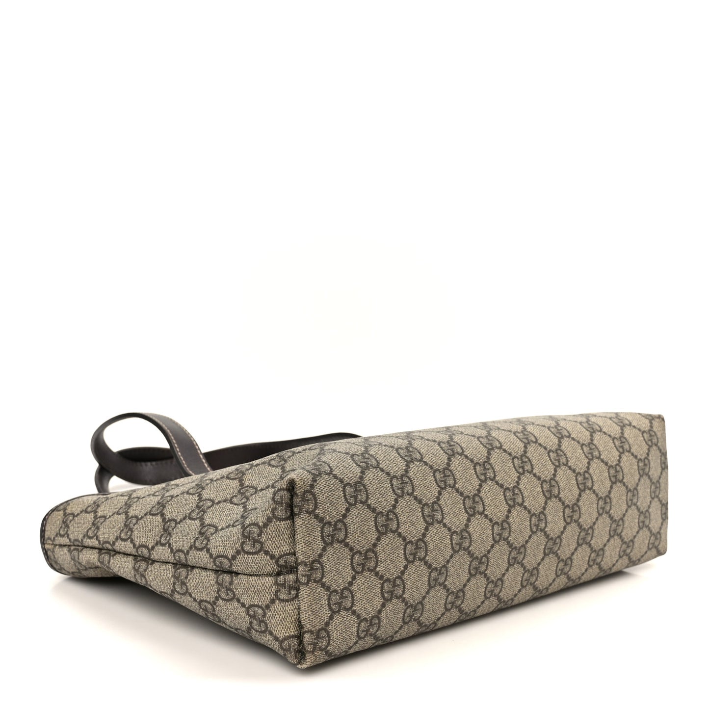 GG Supreme Monogram Small Joy Tote Dark Brown