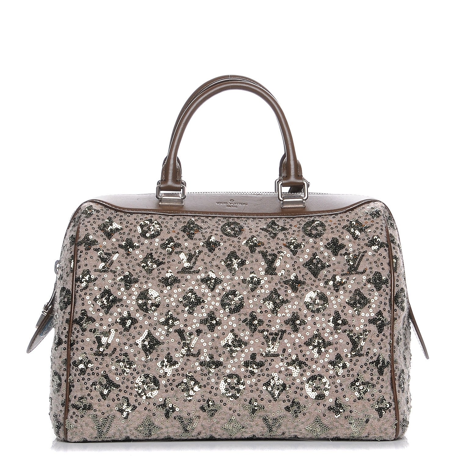 Louis Vuitton Sequin Monogram Sunshine Express Speedy Kaki 1 of 8