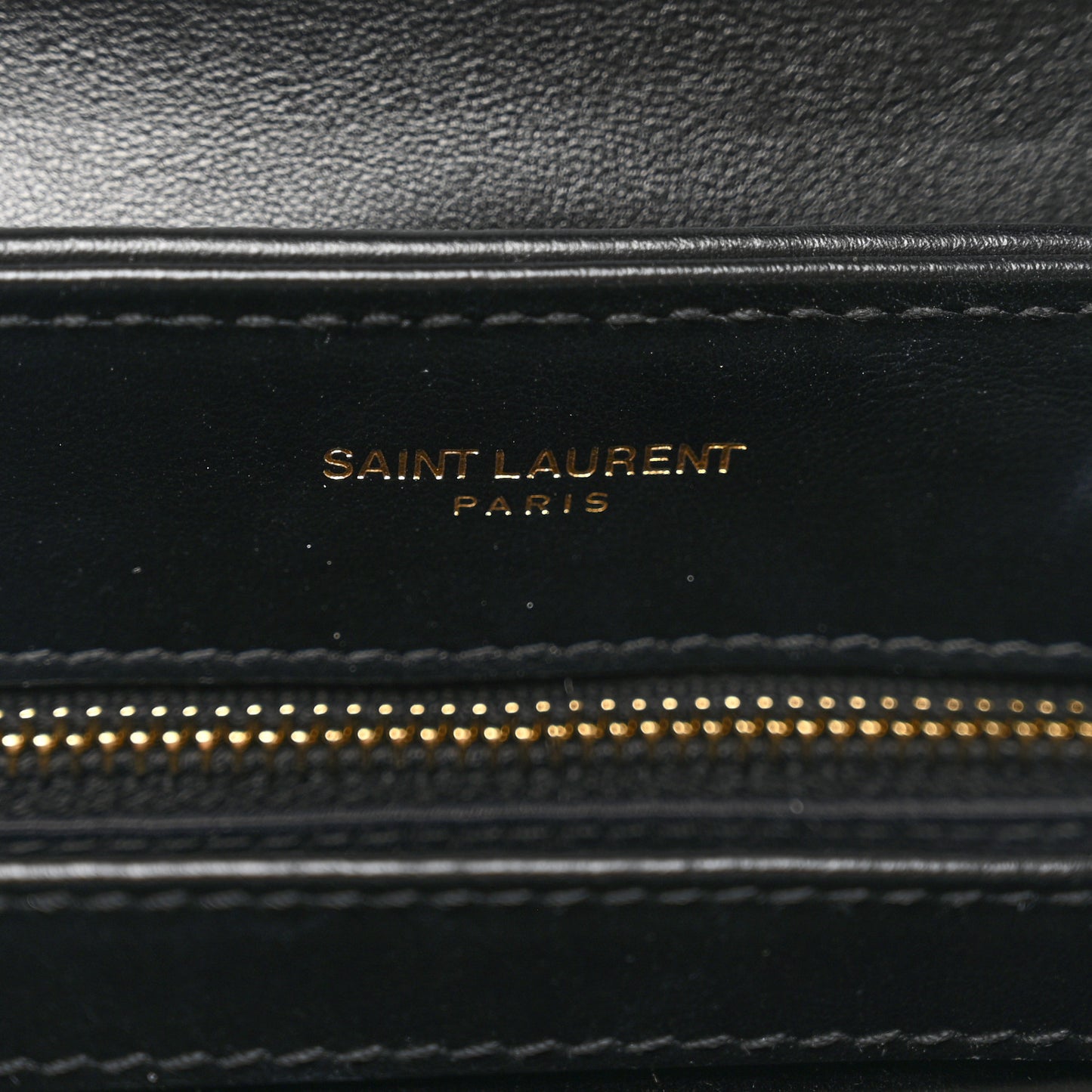 Calfskin Y Quilted Monogram Toy Loulou Crossbody Bag Black