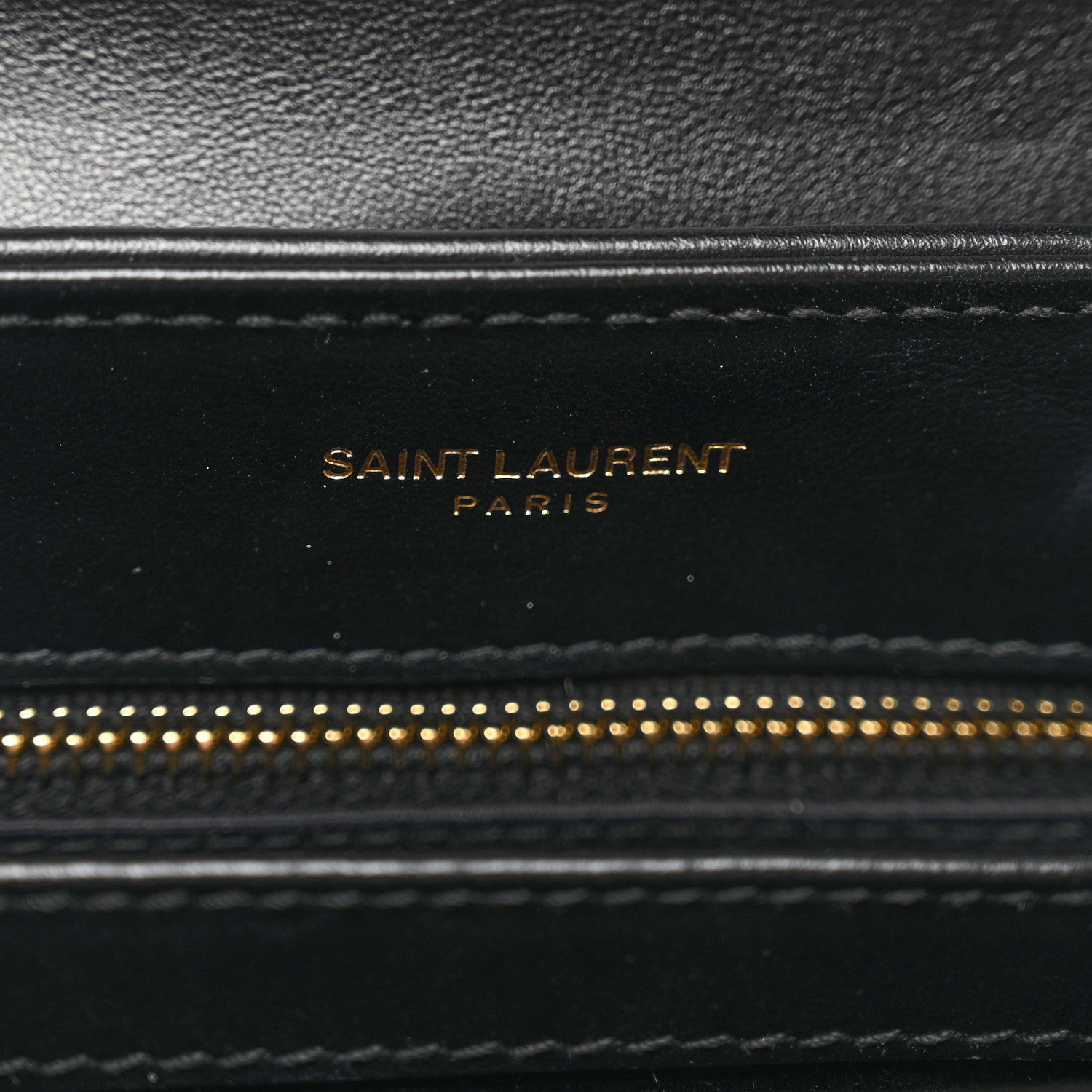 Saint Laurent Calfskin Y Quilted Monogram Toy Loulou Crossbody Bag Black 8 of 12
