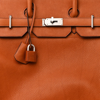 Hermes Taurillon Saddle HAC Birkin 40 Cuivre 8 of 15