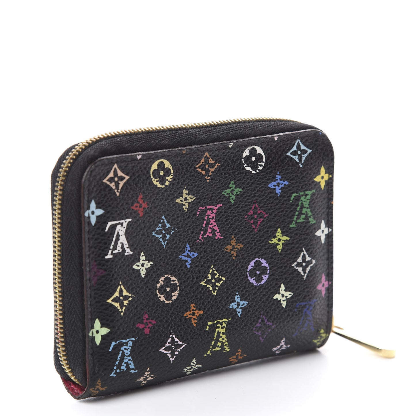 Monogram Multicolor Zippy Coin Purse Black Grenade