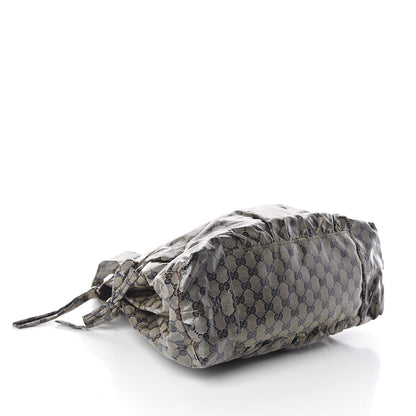 Gucci Crystal Monogram Hysteria Tote Navy Blue 5 of 14