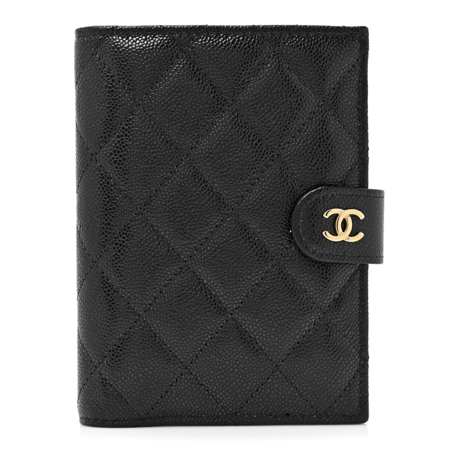 Chanel Caviar Quilted Passport Holder Black 1 of 9