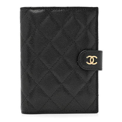 Chanel Caviar Quilted Passport Holder Black 1 of 9