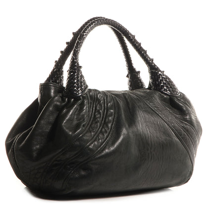 Fendi Nappa Nuvolata Spy Black 3 of 9