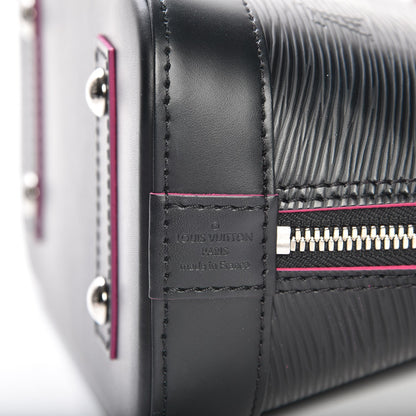 Louis Vuitton Epi Alma BB Black Hot Pink 6 of 7