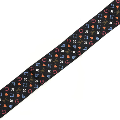 Louis Vuitton Silk Game On Bandeau Black White 3 of 3