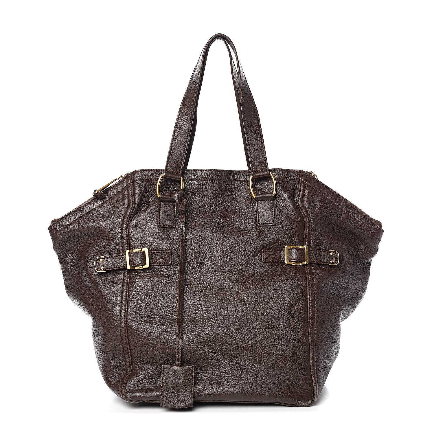 Saint Laurent Calfskin Medium Downtown Olive 1 of 15