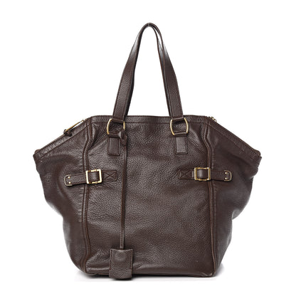 Saint Laurent Calfskin Medium Downtown Olive 1 of 15