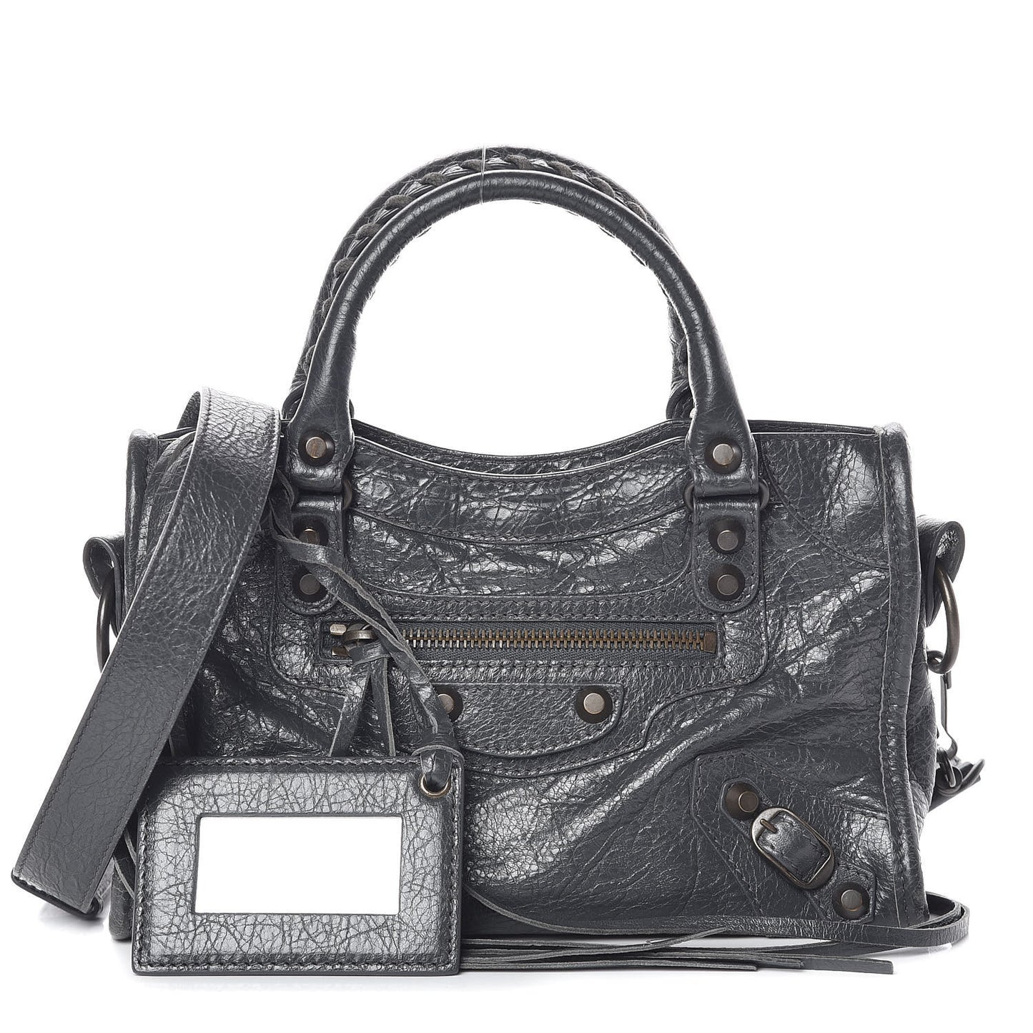 Agneau Classic Hardware Mini City Gris Fossile