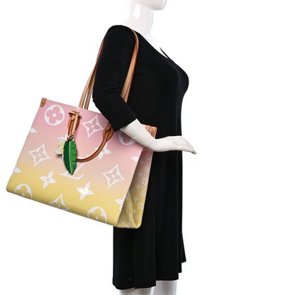 Louis Vuitton Monogram Giant By The Pool OnTheGo GM Light Pink 2 of 8