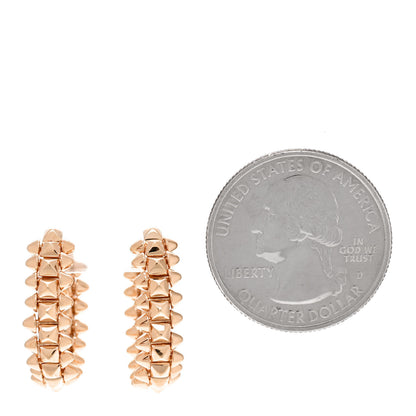 Cartier 18K Pink Gold Small Clash de Cartier Earrings 2 of 6