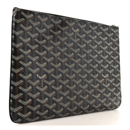 Goyard Goyardine Senat Pochette MM Black 3 of 7
