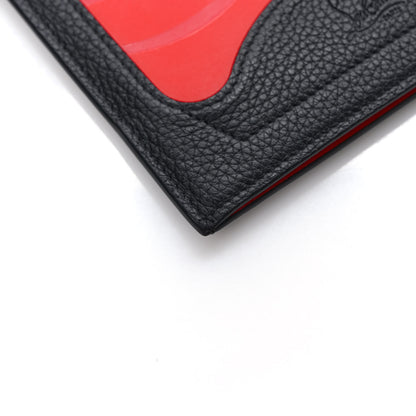 Christian Louboutin Calfskin Gomme Loubilab Batt Clutch Loubi Black 7 of 8