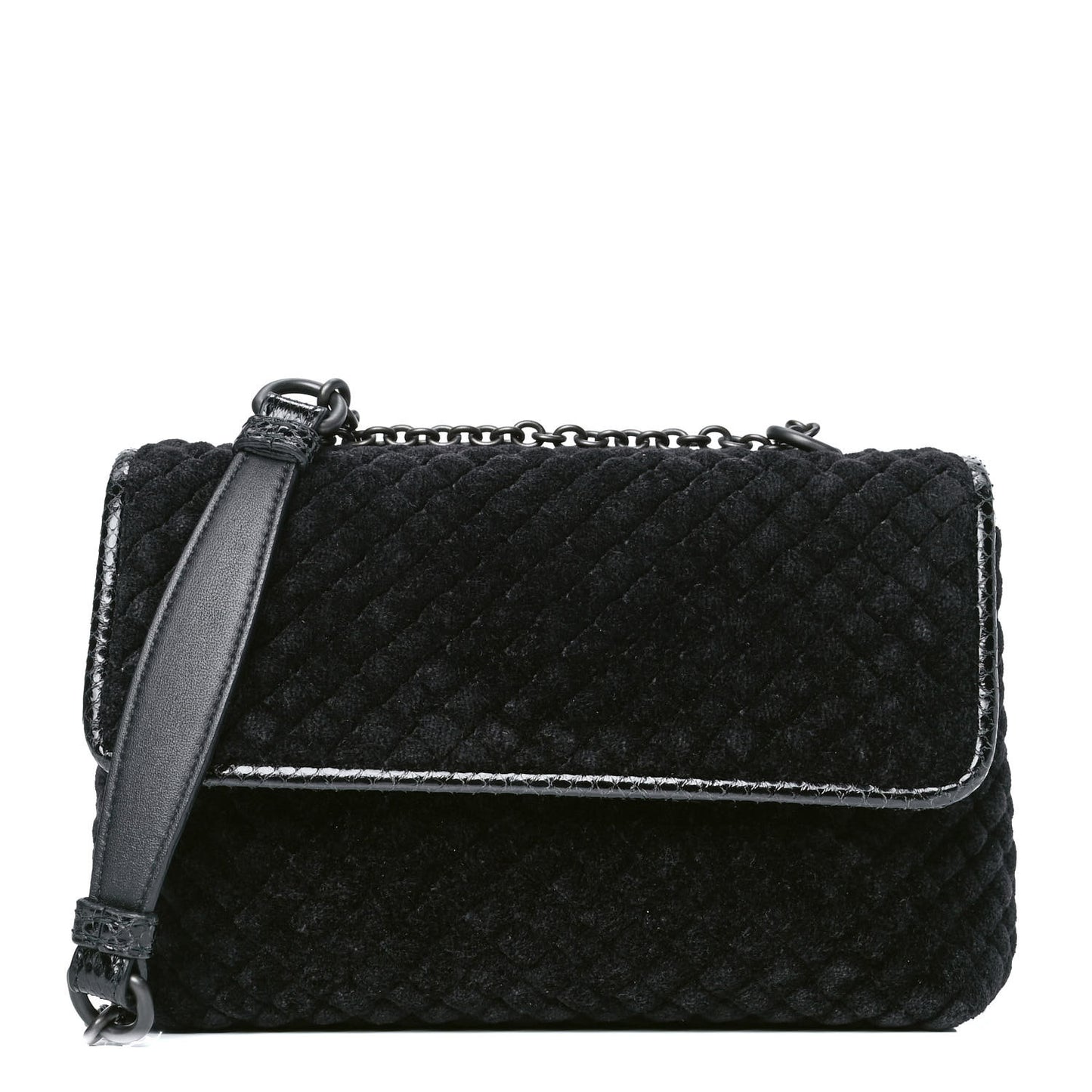 Velvet Ayers Baby Olimpia Shoulder Bag Black