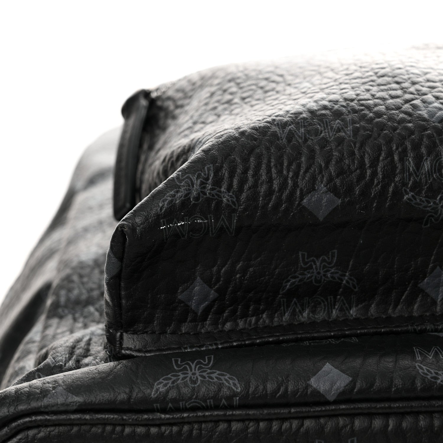 MCM Visetos Large Stark Backpack Black 14 of 16