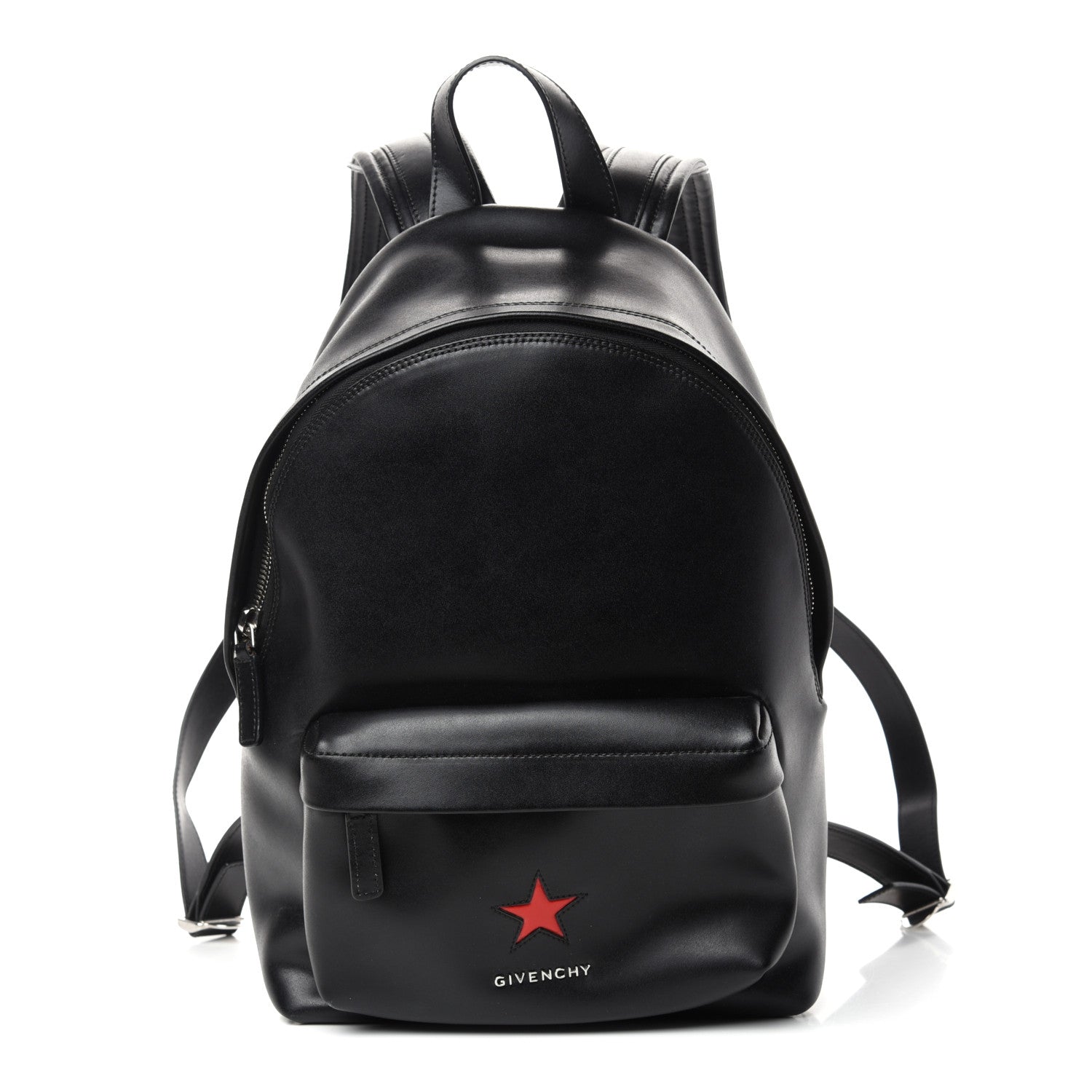 Givenchy Calfskin Star Mini Backpack Black Red 1 of 10
