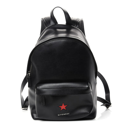 Givenchy Calfskin Star Mini Backpack Black Red 1 of 10
