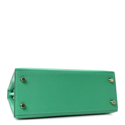 Hermes Chevre Chamkila Kelly Sellier 25 Menthe 4 of 11