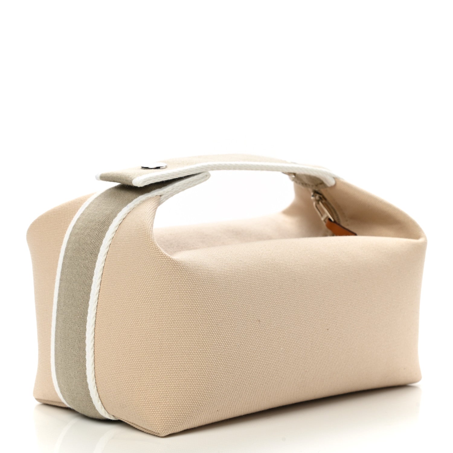 Hermes Canvas Small Bride-A-Brac Pouch Natural 3 of 6