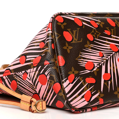 Louis Vuitton Monogram Jungle Dots Neo Neverfull MM Sugar Pink Poppy 10 of 11