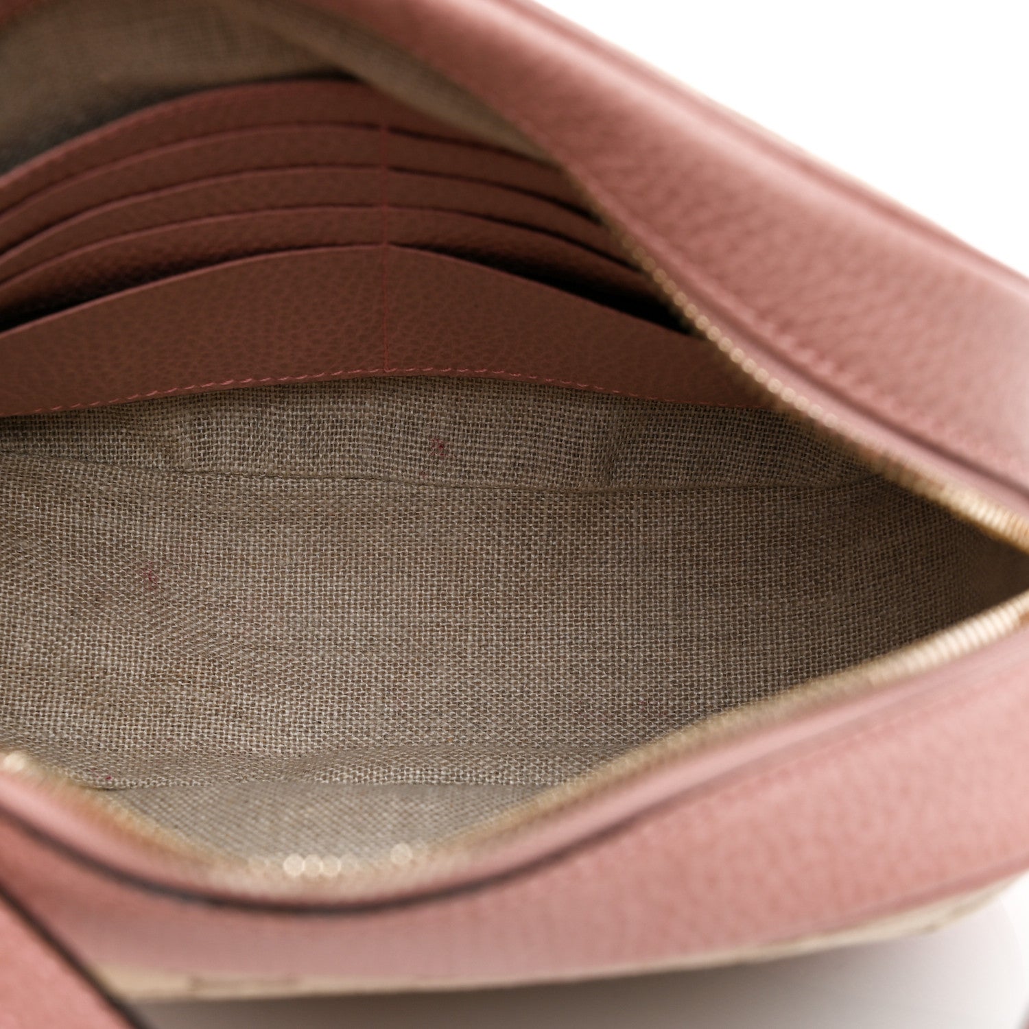 Gucci Monogram Mini Bree Messenger Bag Beige Soft Pink 5 of 11