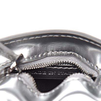 Burberry Patent Calfskin DK88 Tote Charm Silver 5 of 5