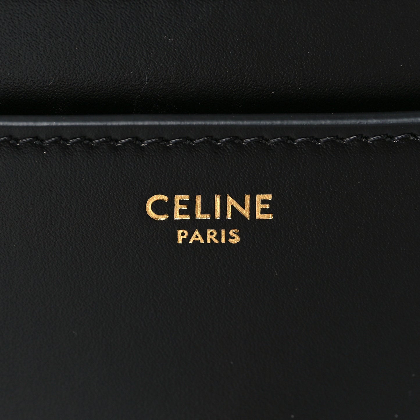 Satinated Calfskin Mini 16 Top Handle Bag Black