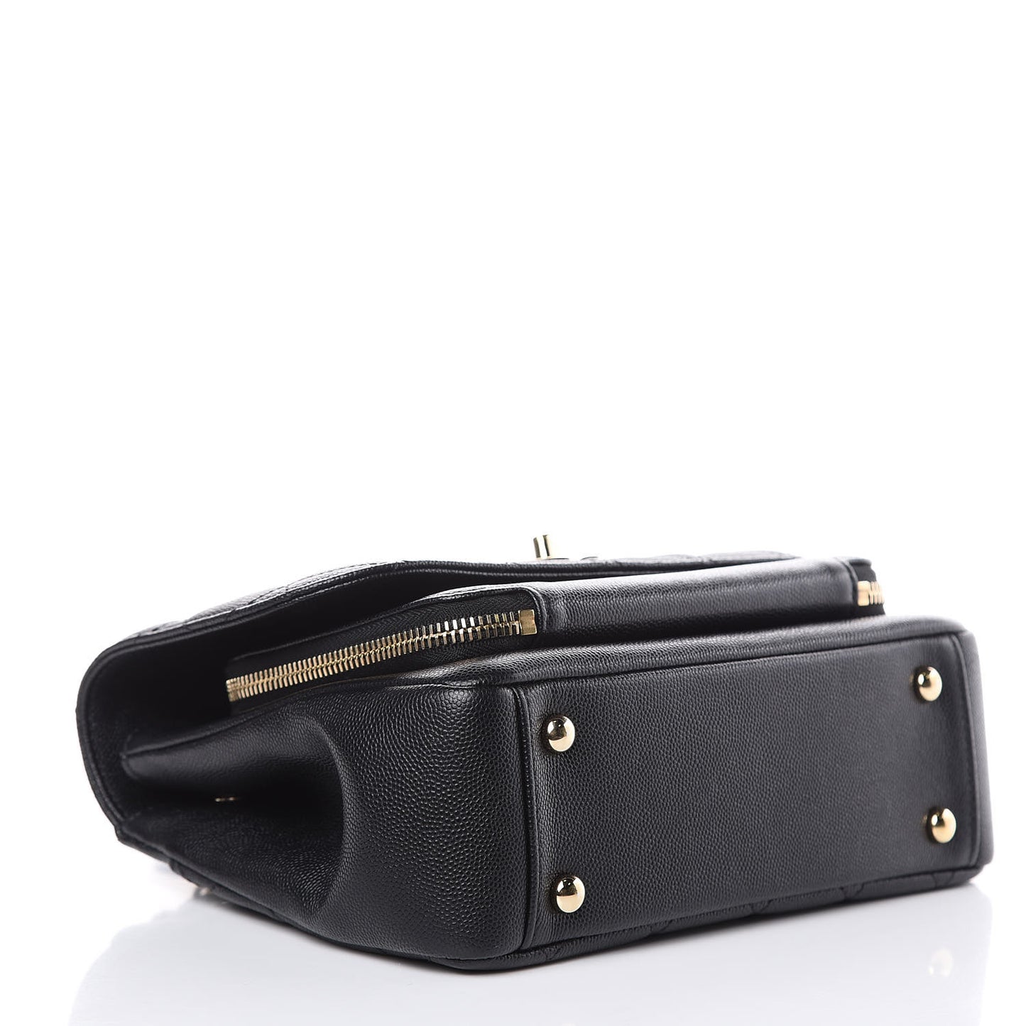Caviar Quilted Medium Business Affinity Flap Black