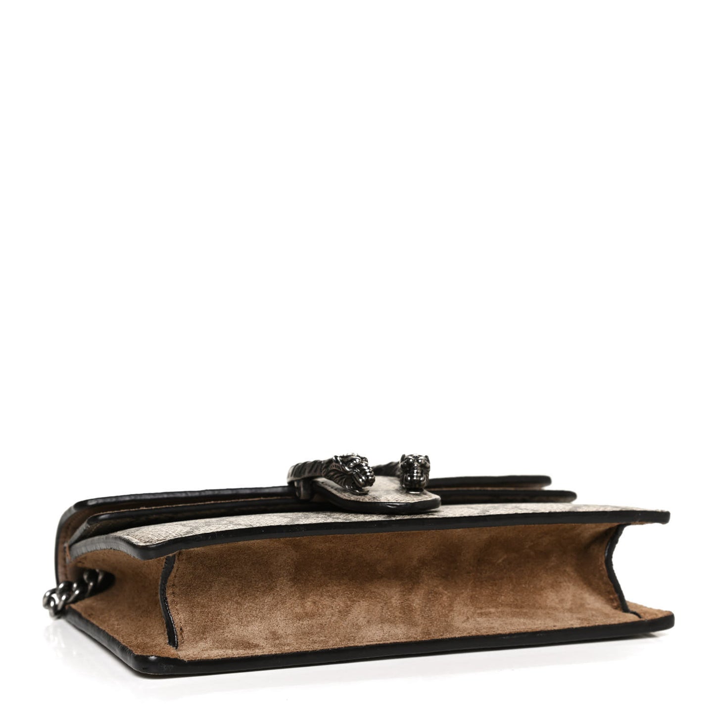 GG Supreme Monogram Super Mini Dionysus Shoulder Bag Taupe