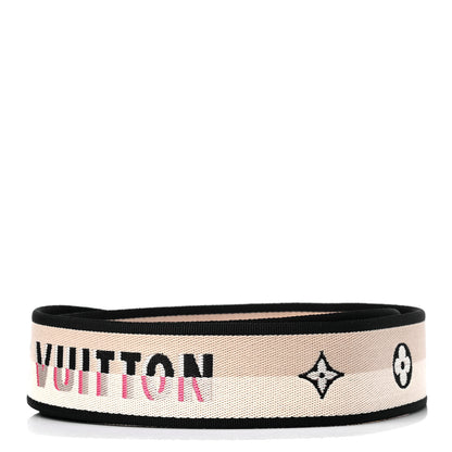 Louis Vuitton Jacquard Speedy Bandouliere 20 Shoulder Strap Black 2 of 4