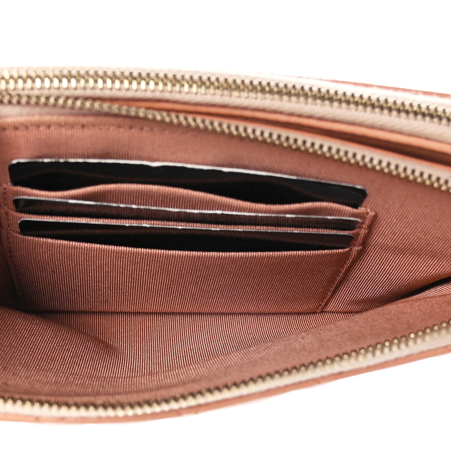 Lambskin Quilted Small Clutch With Chain Pink