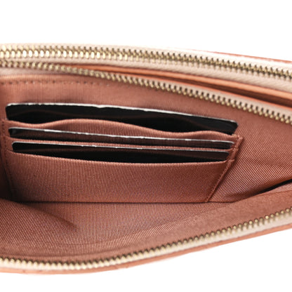 Chanel Lambskin Quilted Small Clutch With Chain Pink 6 of 12