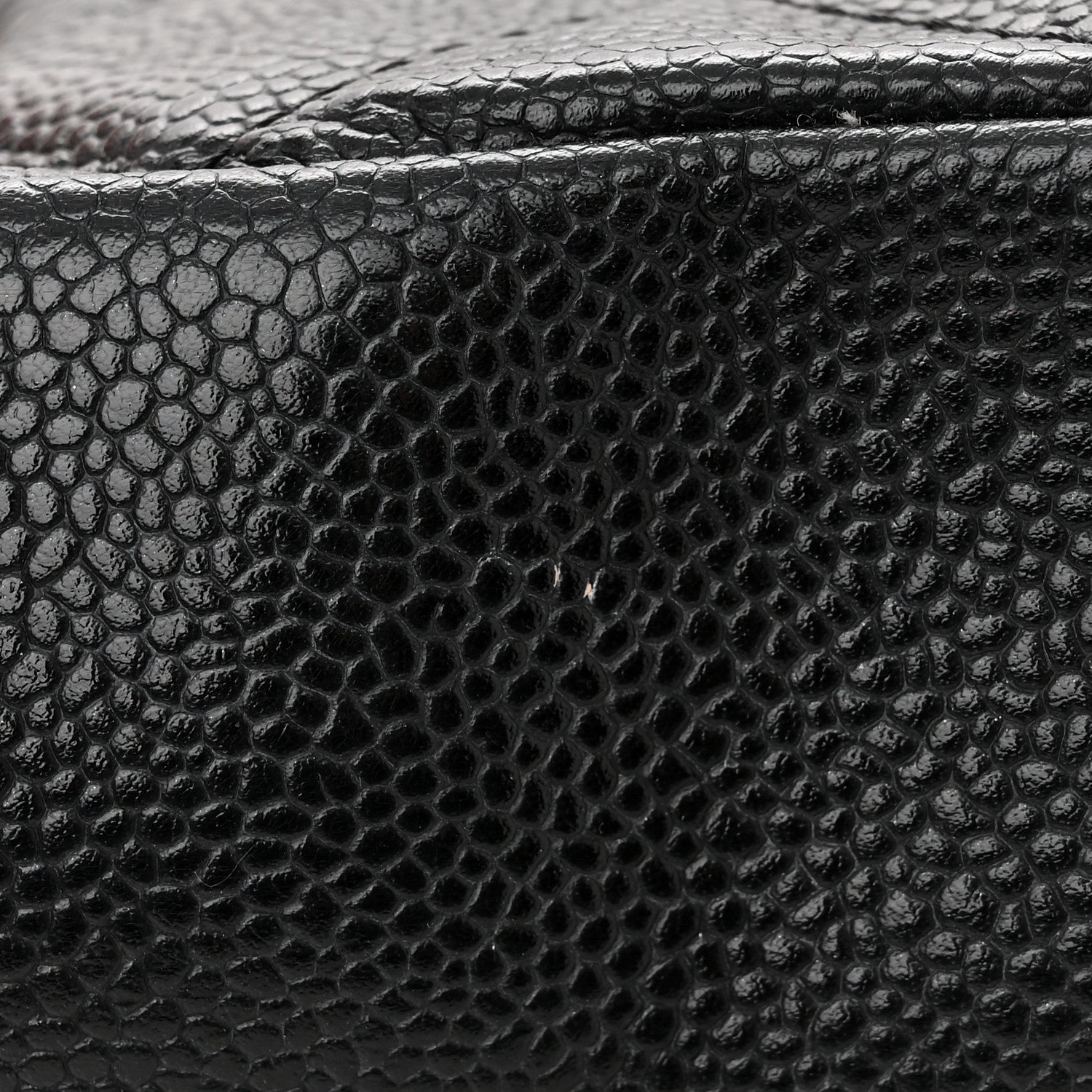 Chanel Caviar Quilted Petit Shopping Tote PST Black 10 of 11